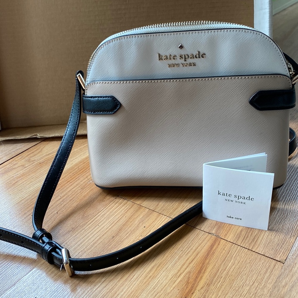 Kate Spade Staci Colorblock Saffiano Leather Purse (brand new)